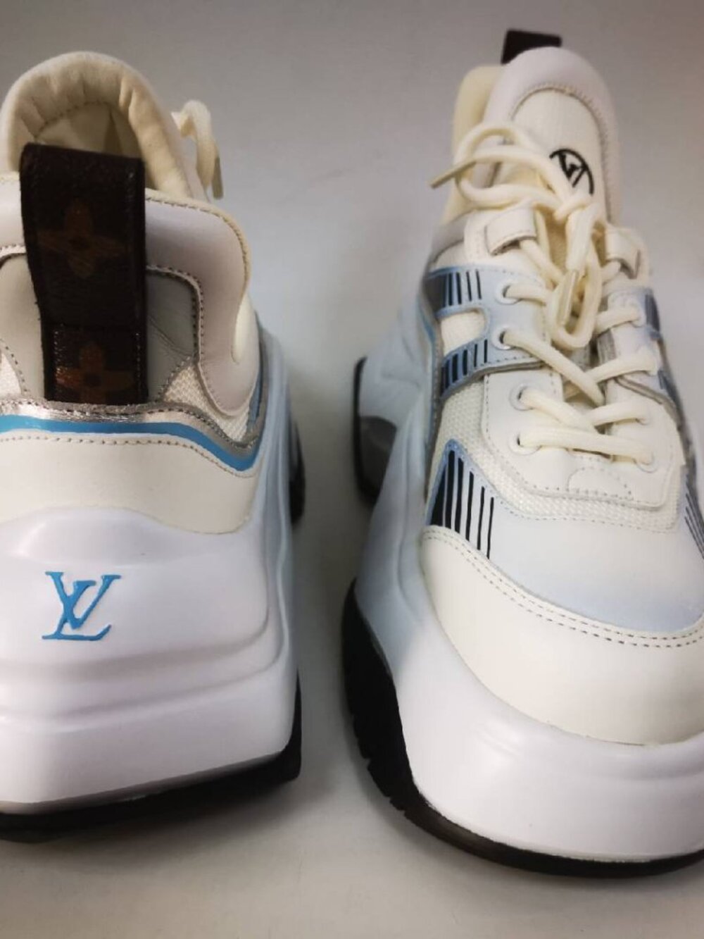 Pre-owned LOUIS VUITTON Fashion Women's Dad Sneakers Casual Sports Shoes - Picture 3 of 9